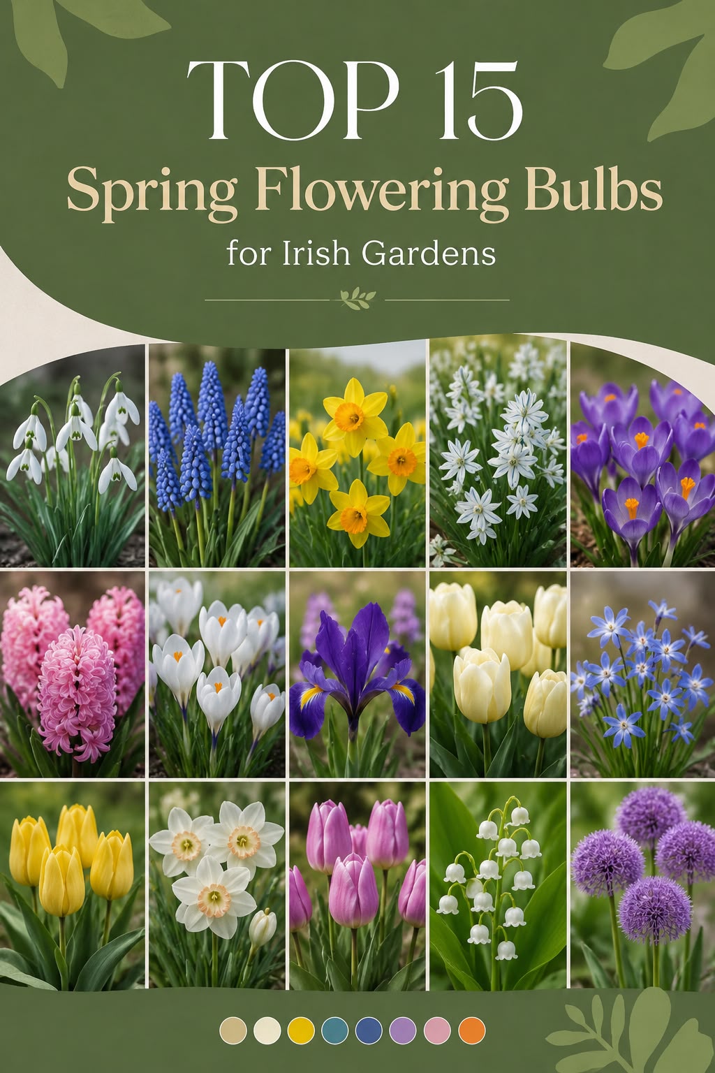 Top 15 Spring Flowering Bulbs for Irish Gardens