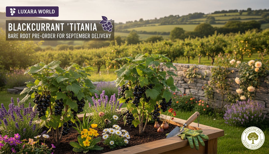 Order Titania Blackcurrant Bare Roots for September