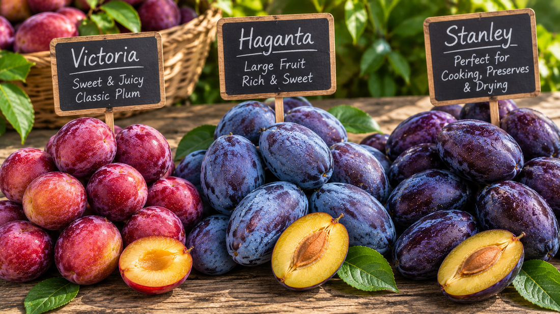 Plum Cultivation in Ireland: A Pomological and Horticultural Comparison of Victoria, Haganta and Stanley