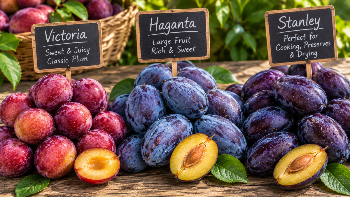 Plum Cultivation in Ireland: A Pomological and Horticultural Comparison of Victoria, Haganta and Stanley