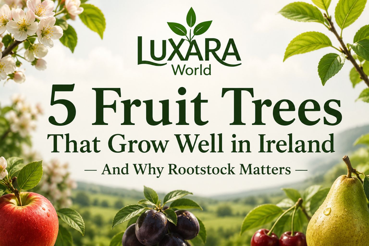 5 Fruit Trees That Grow Well in Ireland — And Why Rootstock Matters