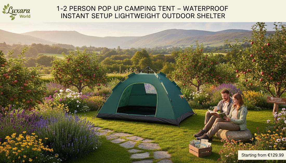 Instant Set-Up: 1-2 Person Pop-Up Tent