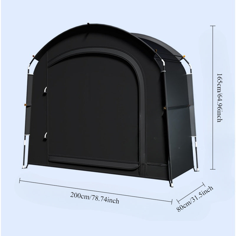Bike Storage Tent Shed, Outdoor Waterproof Bicycle Covers Shelter with Window Bikes,Oversized Outside Portable Sheds for Lawn Mower,Garden Tools