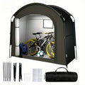 Bike Storage Tent Shed, Outdoor Waterproof Bicycle Covers Shelter with Window Bikes,Oversized Outside Portable Sheds for Lawn Mower,Garden Tools