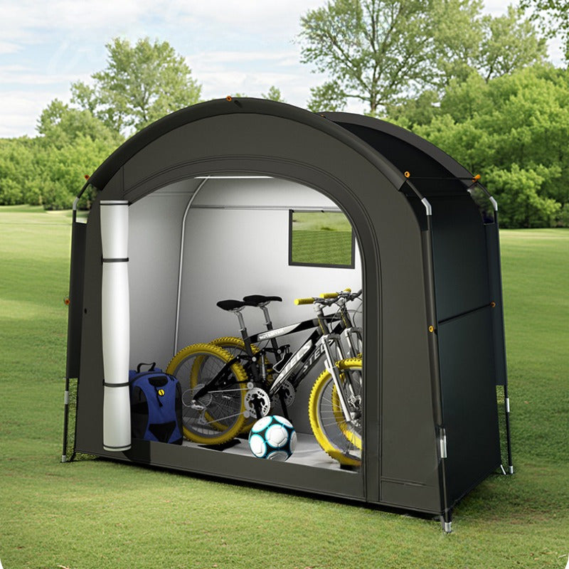 Bike Storage Tent Shed, Outdoor Waterproof Bicycle Covers Shelter with Window Bikes,Oversized Outside Portable Sheds for Lawn Mower,Garden Tools