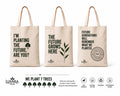 Reusable eco tote bag supporting the Rooted for Generations initiative in Ireland