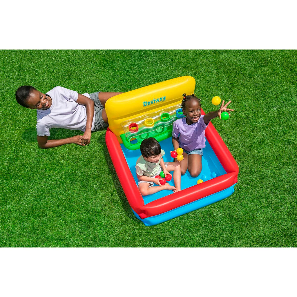 Bestway Inflatable Kids Pool with Balls 104x94x61 cm +2 Years Garden 52546