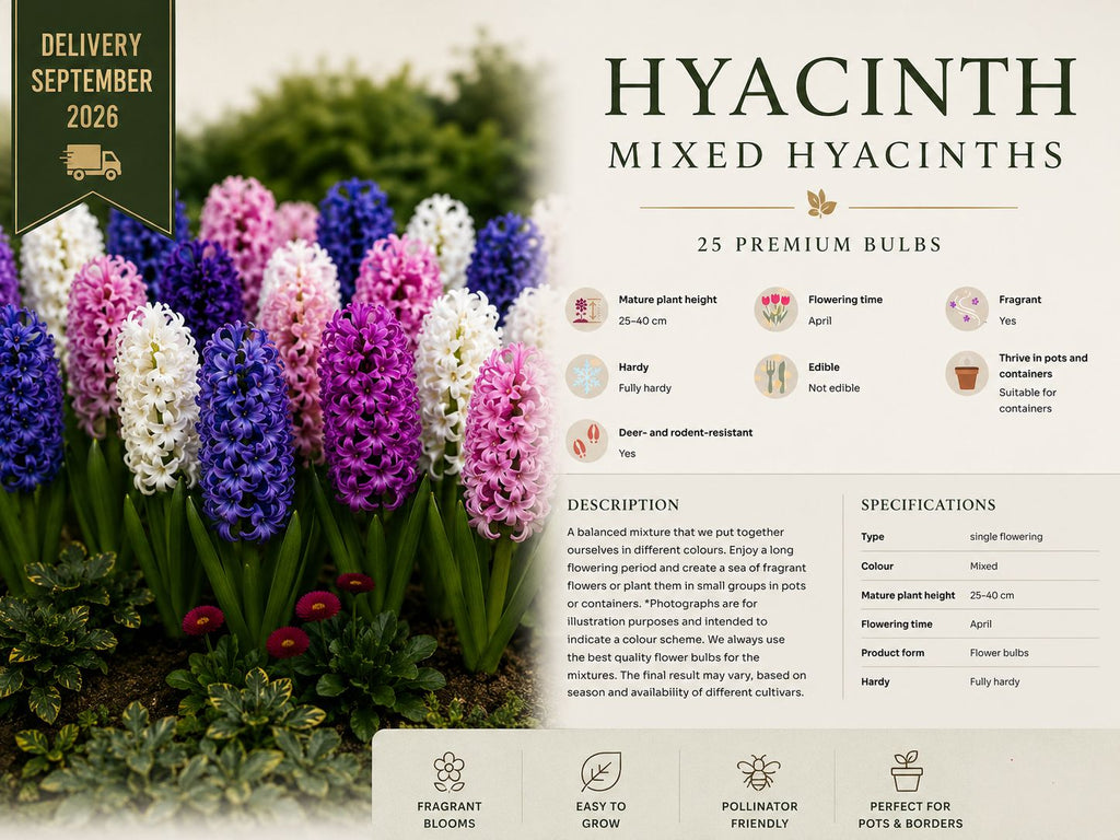 Hyacinths mixed Hyacinths