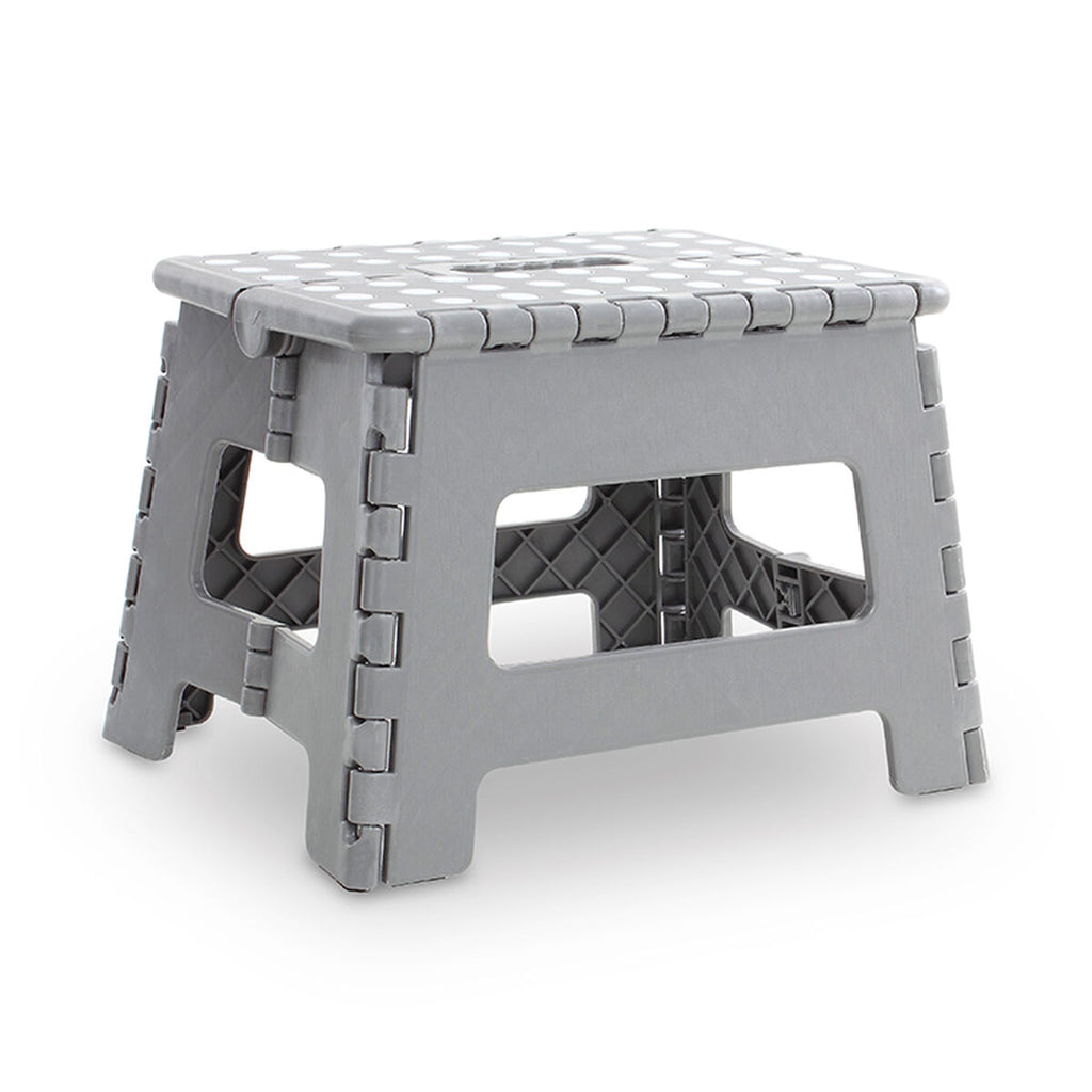 Portable Folding Step Stool – Lightweight Plastic Foldable Stool for Home, Garden & Outdoor Use