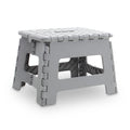 Portable Folding Step Stool – Lightweight Plastic Foldable Stool for Home, Garden & Outdoor Use