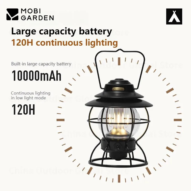 MOBI GARDEN Star Wish-Retro Portable Lanterns