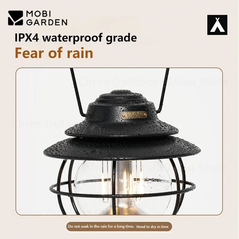 MOBI GARDEN Star Wish-Retro Portable Lanterns