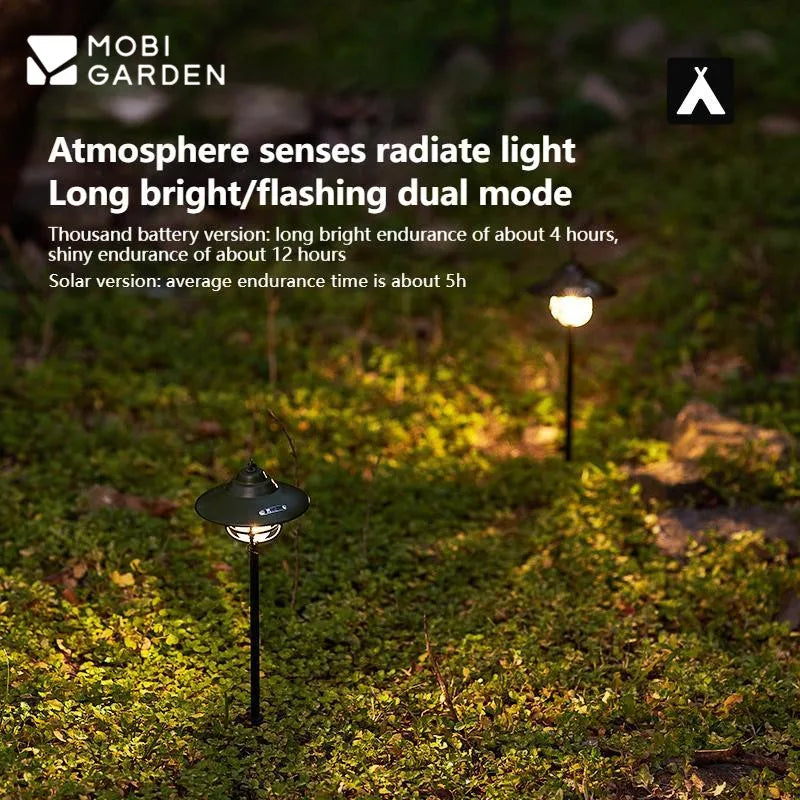 MOBI GARDEN Star Wish Ground Plug Lamp
