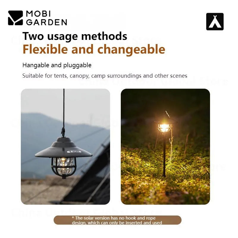 MOBI GARDEN Star Wish Ground Plug Lamp