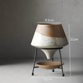 Ceramic Elegance: Two-Color Flower Pots