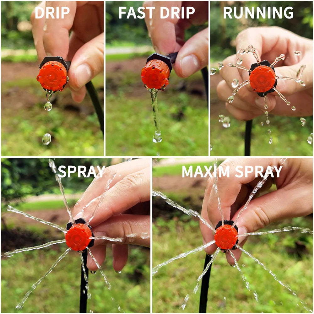 Micro Drip Irrigation System Portable 20M Automatic Watering with