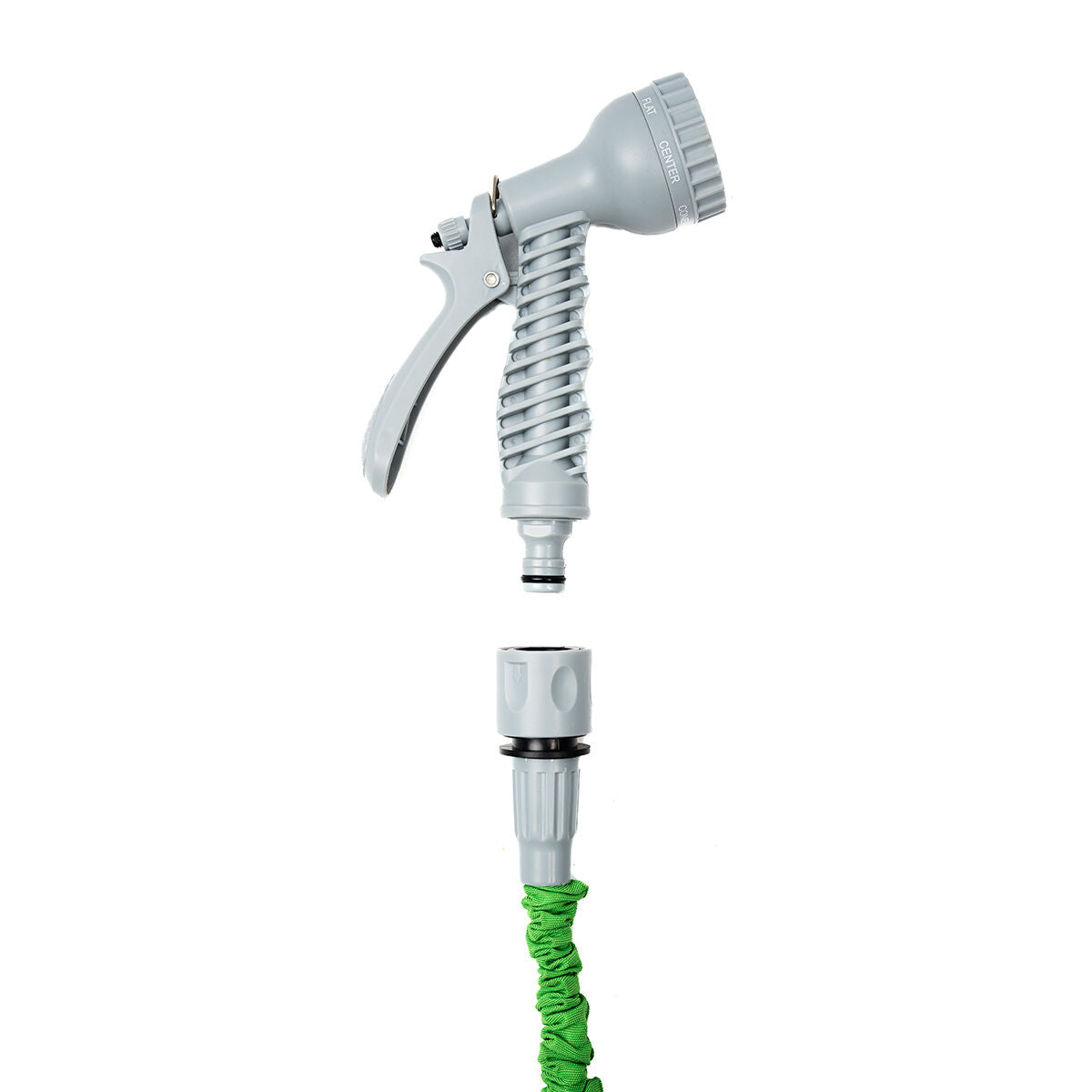 15M Expandable Garden Hose with 7-Pattern Spray Gun – Lightweight Retractable Water Hose with Storage Bag